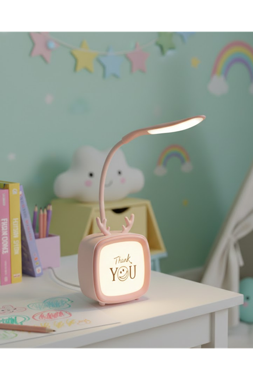Kablosuz LED Masa ve Gece Lambası Dekoratif Şarjlı Tasarım