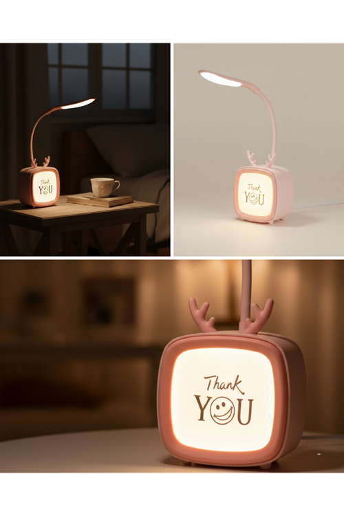 Ayarlanabilir LED Masa Lambası Şarjlı Modern Aydınlatma