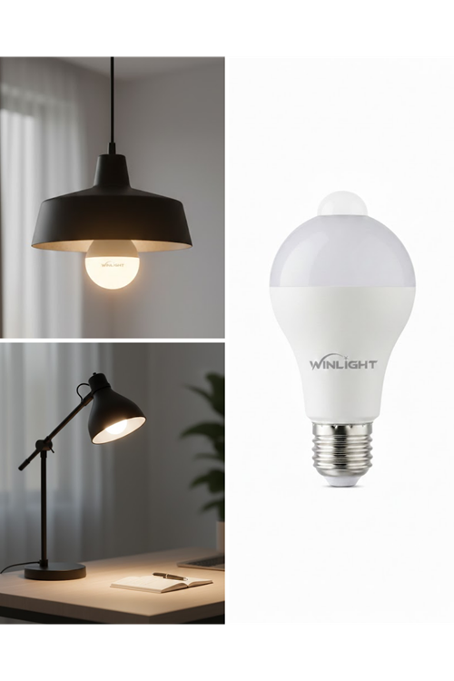 Sensörlü LED Lamba Otomatik Algılama Enerji Tasarruflu Aydınlatma