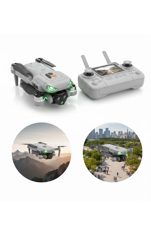Ekranlı Kumandalı Drone Engel Algılamalı Kolay Kontrol
