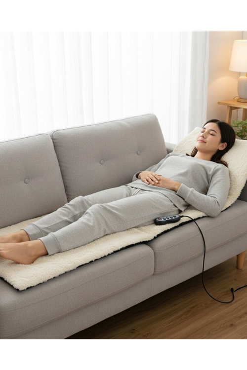 Full Body Masaj Minderi Isı ve Titreşim Destekli