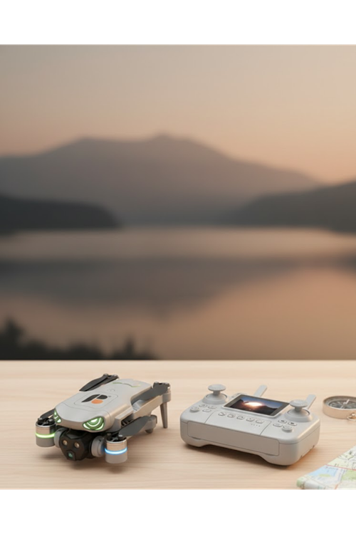 360° Takla ve Çift Kamera Özellikli Hobi Drone