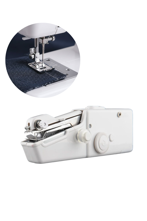 El Tipi Mini Dikiş Makinesi Perde ve Kıyafet Tamiri İçin