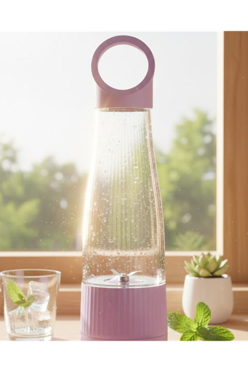 Pratik Kullanımlı USB Şarjlı Meyve ve Smoothie Blender