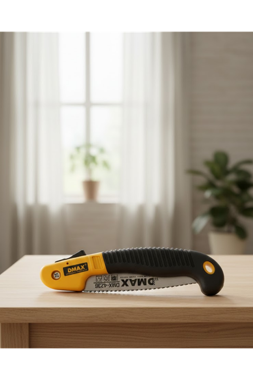 Ergonomik Saplı Katlanabilir Budama Testeresi
