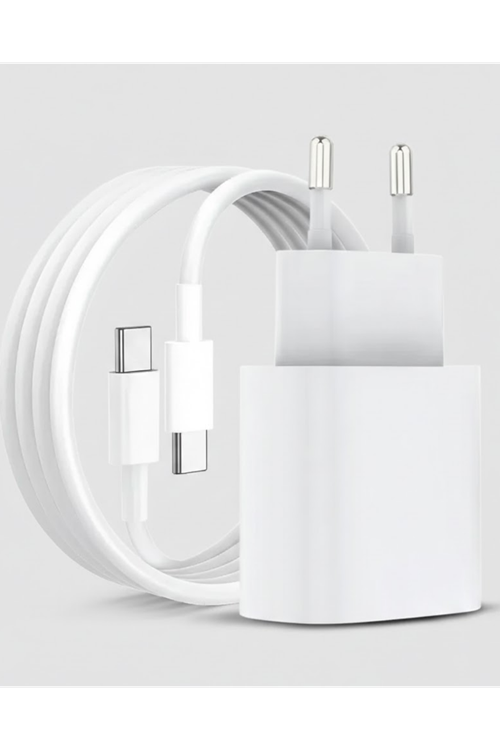 35W Güçlü USB-C Şarj Aleti Type-C Kablo Dahil