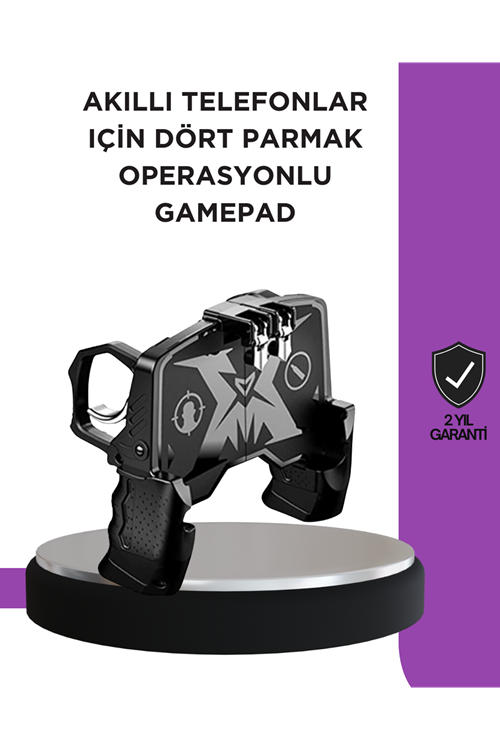 Tetikli Mobil Gamepad Ergonomik Kavramalı Oyun Aparatı
