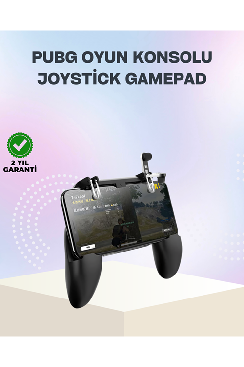 Mobil Oyunlar İçin Joystickli Ergonomik Gamepad Kontrol Cihazı