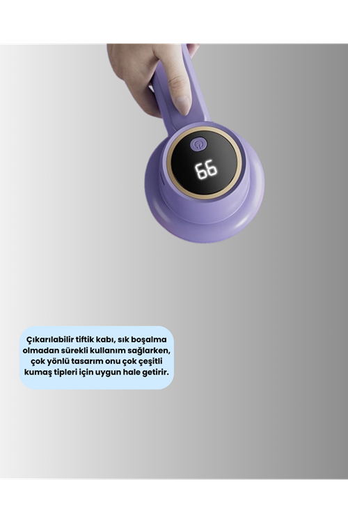 Kumaş Tüy Alma Makinesi Geniş Başlıklı Güçlü Temizlik