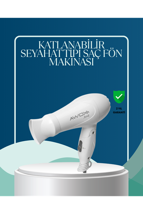 Seyahat Uyumlu Saç Kurutma Makinesi Hafif ve Kompakt
