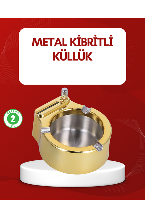 Metal Küllük Gizli Ateşleme Sistemli Şık Tasarım