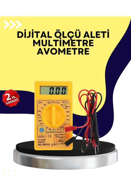 Çok Fonksiyonlu Dijital Multimetre Elektrik Test Cihazı