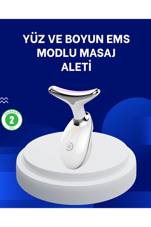 7 Renkli LED Cilt Yenileyici Masaj ve Bakım Cihazı