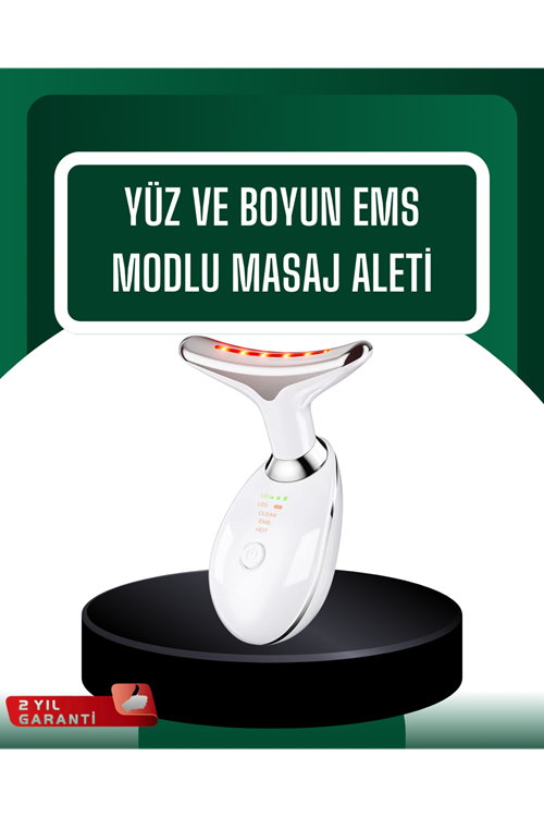 LED Işık Destekli Kırışıklık Karşıtı Yüz Bakım Aleti
