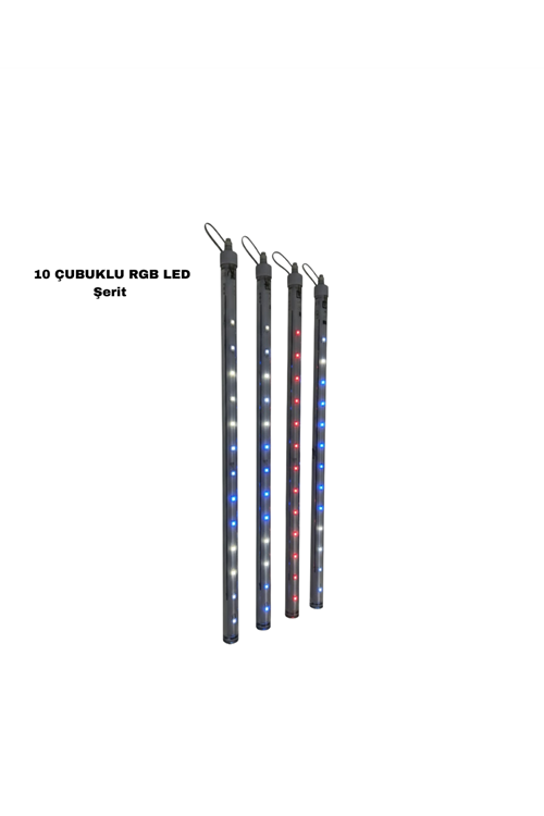 10 ÇUBUKLU DEKOR LED