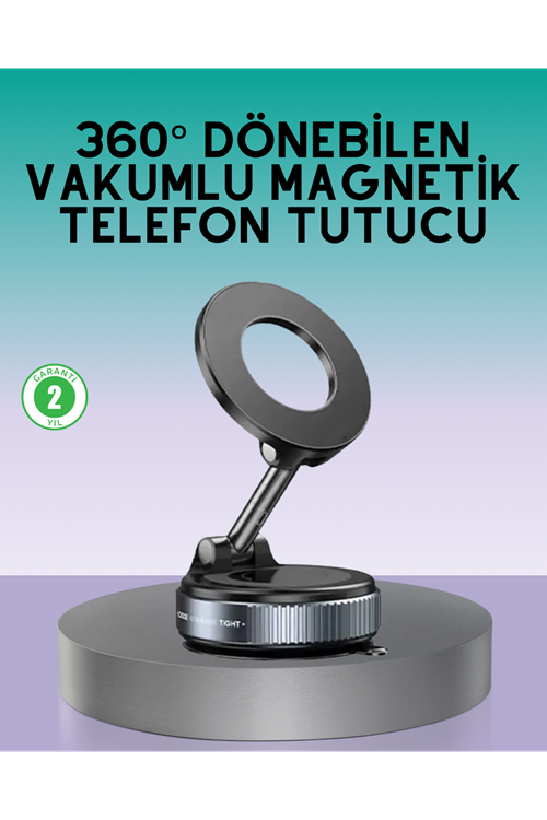 360 Derece Ayarlanabilir Manyetik Araç Telefon Standı
