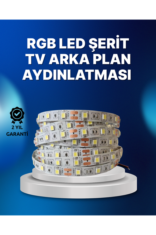 RF Kumandalı Renk Değiştiren TV LED Şerit 2MT
