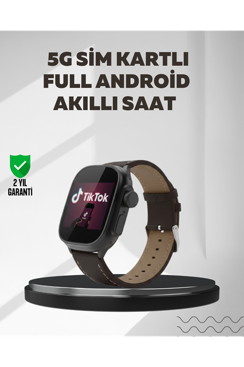 SIM Kartlı Akıllı Saat GPS WiFi Bluetooth Destekli
