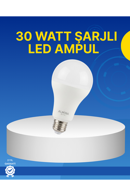 Ev ve İş Yeri İçin Şarjlı LED Ampul