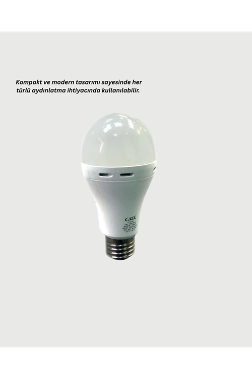 Ev ve İş Yeri İçin Şarjlı LED Ampul