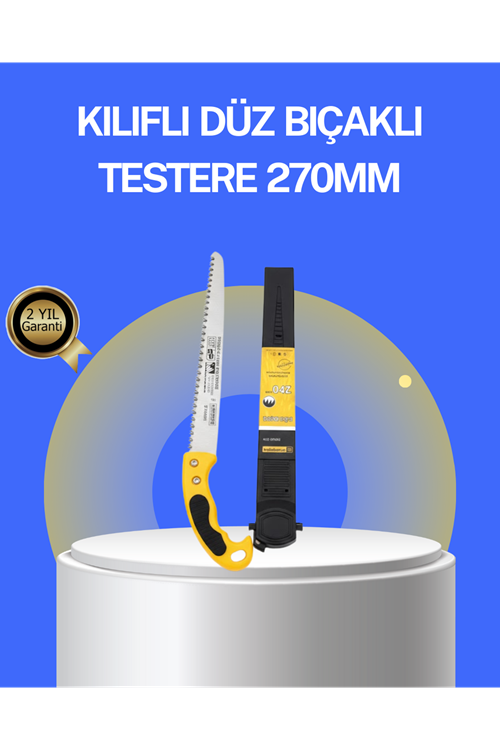 Bahçe ve Ağaç Budama Testeresi Ergonomik Saplı