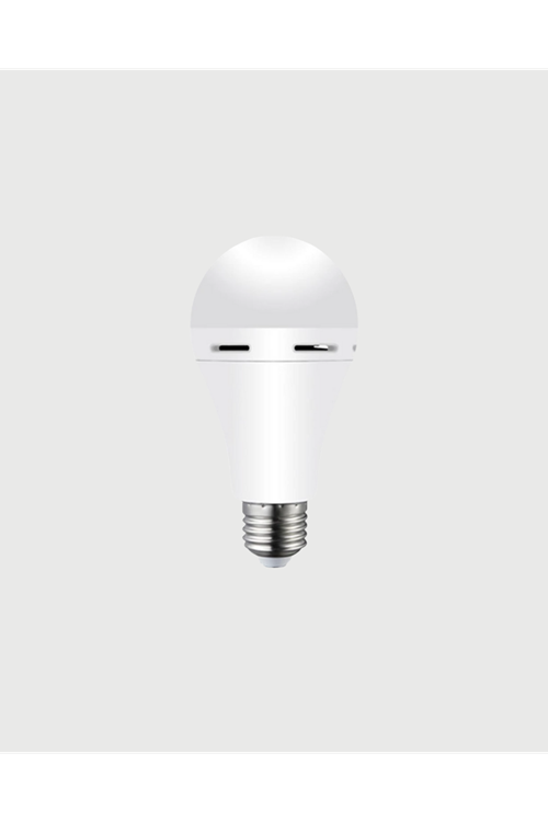Acil Durumlar İçin Şarjlı LED Ampul 6400K Soğuk Beyaz 30 Watt
