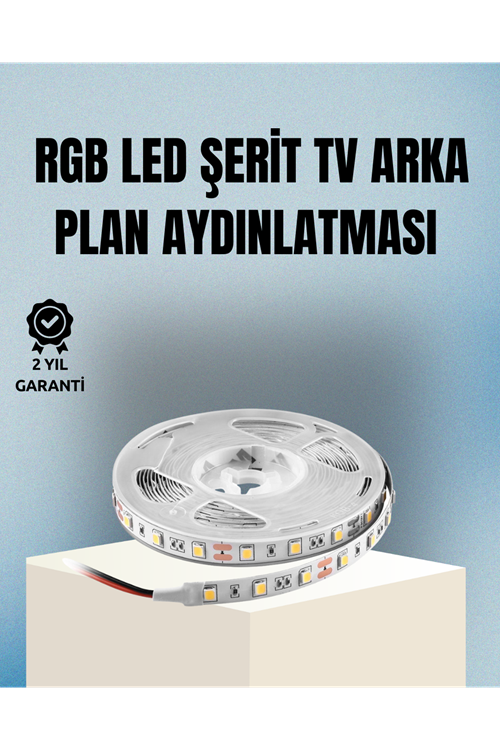 Müzikle Senkronize LED Şerit TV Aydınlatma