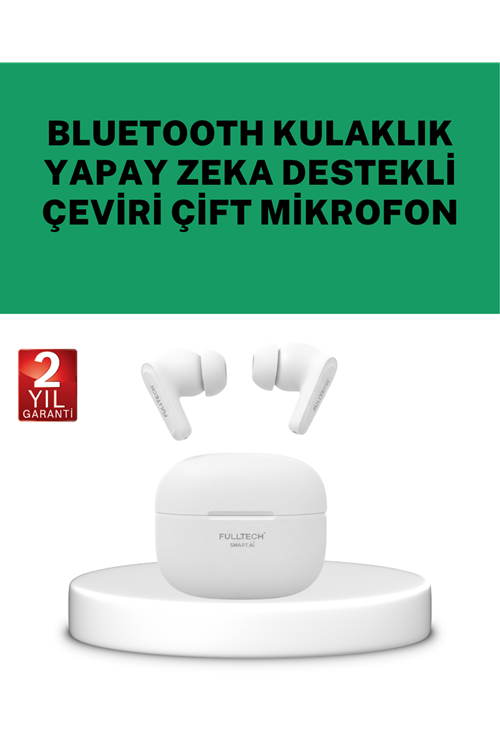 Gerçek Zamanlı Çeviri Özellikli Kablosuz Kulaklık Profesyonel Kullanım