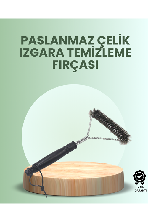 Barbekü ve Mangal İçin Tel Izgara Temizleyici Fırça