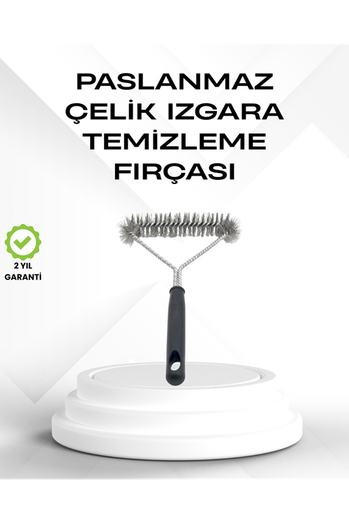 Tel Izgara Temizleme Fırçası BBQ Sonrası Kolay Temizlik