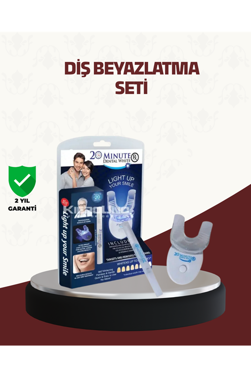 Evde Kullanıma Uygun LED Teknolojili Diş Beyazlatma Kiti