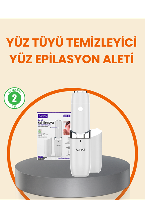 Ağrısız Yüz Tüy Temizleme Aleti Kompakt ve Sessiz Tasarım