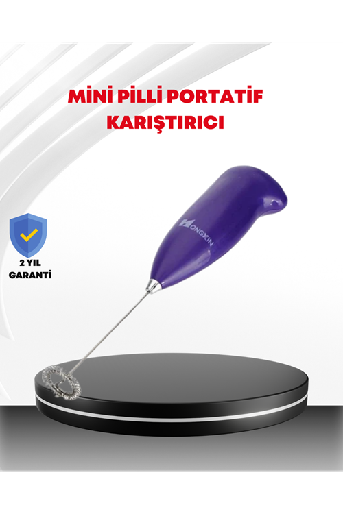 El Tipi Pratik Mikser – Kahve, Süt, Bebek Maması ve Yumurta Çırpıcı