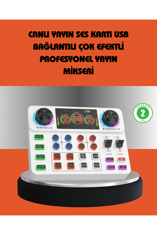 Bluetooth Bağlantılı Karaoke ve Yayın Ses Kontrol Ünitesi