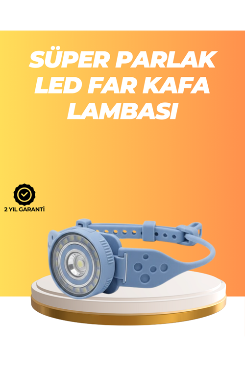 Suya Dayanıklı LED Kafa Lambası Outdoor Kullanım