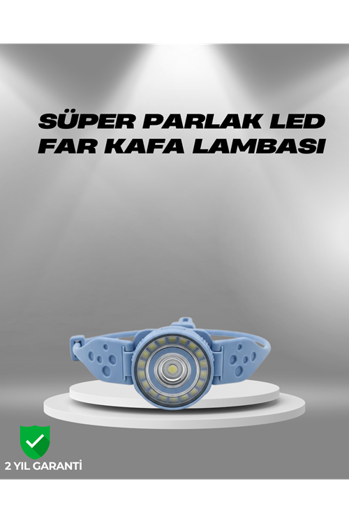 Hafif ve Taşınabilir Kamp Kafa Lambası Ayarlanabilir Işık
