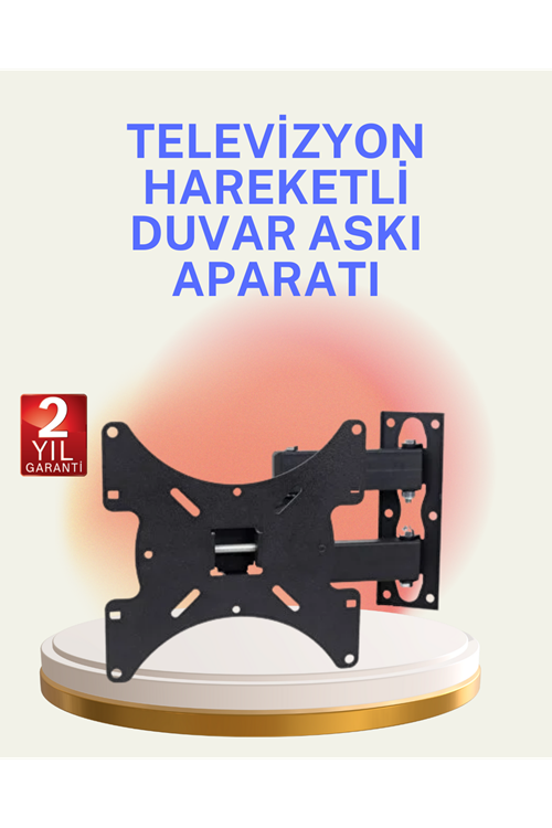 Hareketli TV Duvar Askı Aparatı 22–49 İnç Uyumlu
