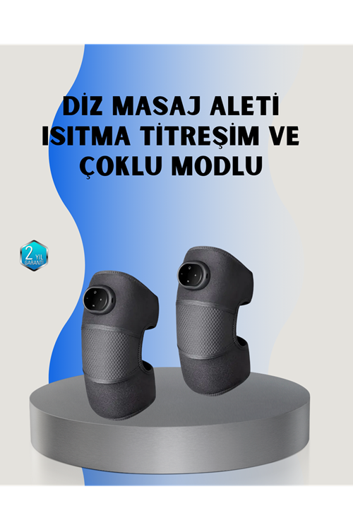 3 Seviyeli Titreşimli Isıtmalı Diz Bakım Masaj Cihazı