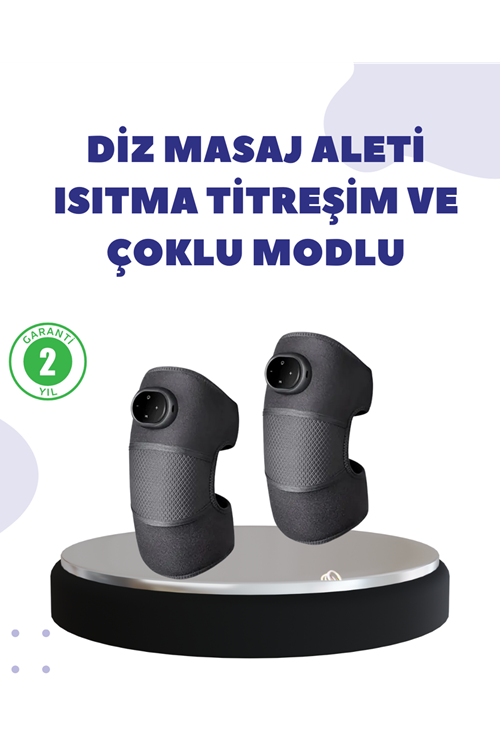 Diz ve Dirsek İçin Isıtmalı Masaj Dizlik Aparatı