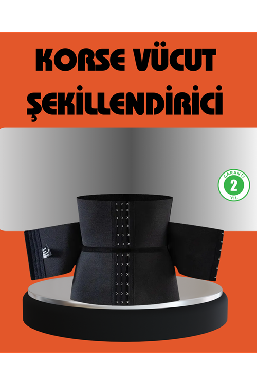Kum Saati Görünüm Destekleyici Bel Şekillendirici