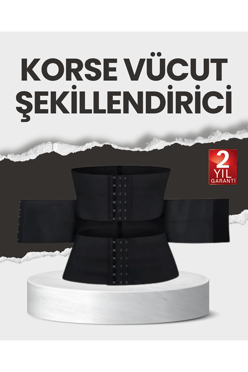 Toparlayıcı Bel Korsesi Nefes Alabilen Elastik