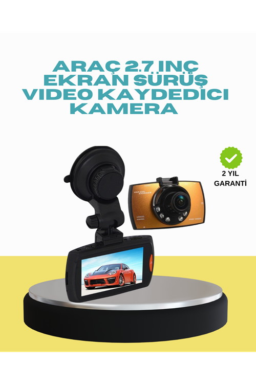 Araç İçi Güvenlik Kamerası Hareket Algılamalı HD DVR