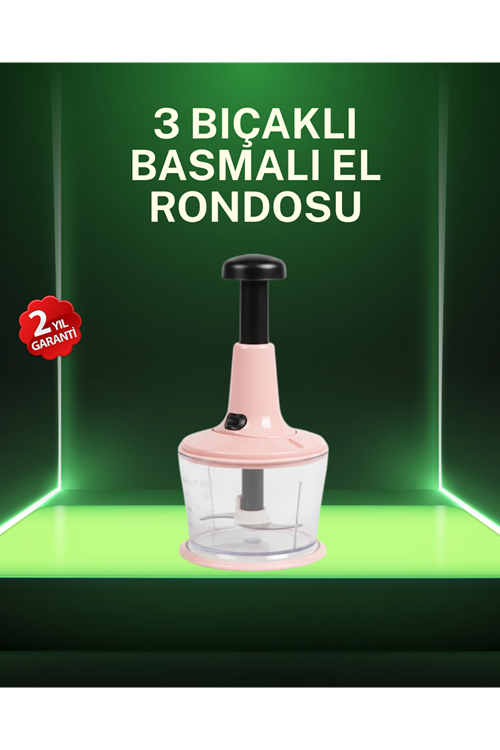 Geniş Hazneli Manuel Doğrayıcı Ev Tipi Kullanım