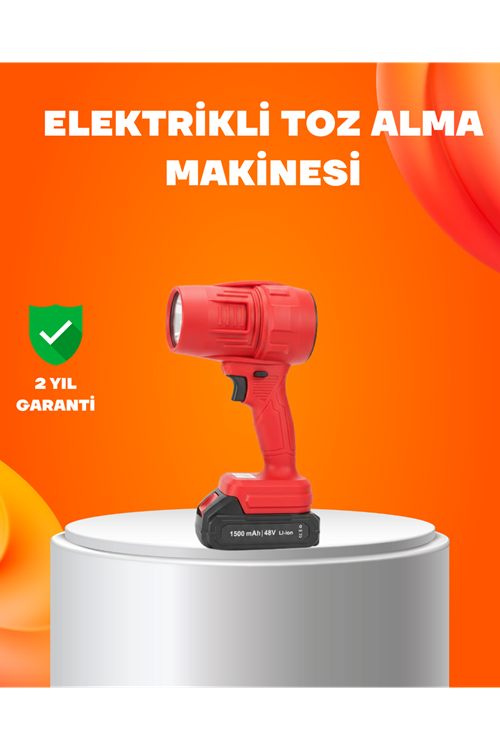 Elektrikli Toz Alma Cihazı Güçlü Hava Üfleme ve Derin Temizlik