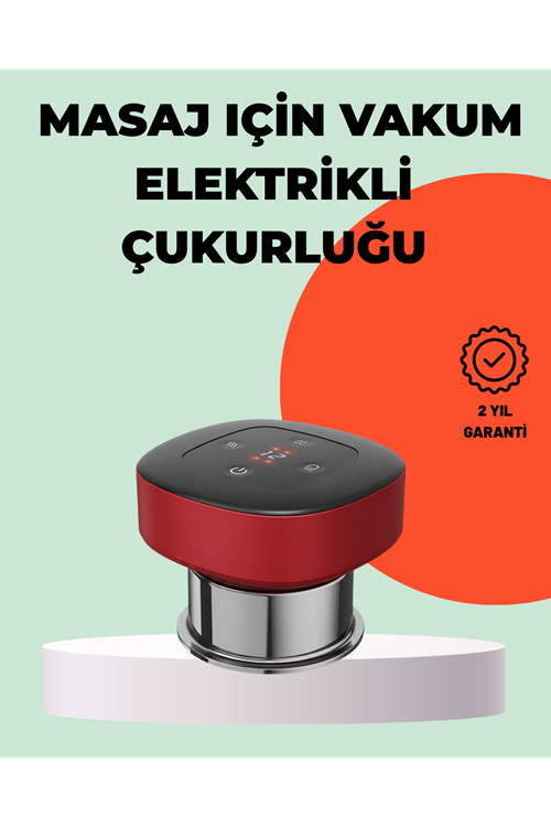 Taşınabilir Elektrikli Kupa Terapisi Masaj Cihazı Boyun Sırt Bacak