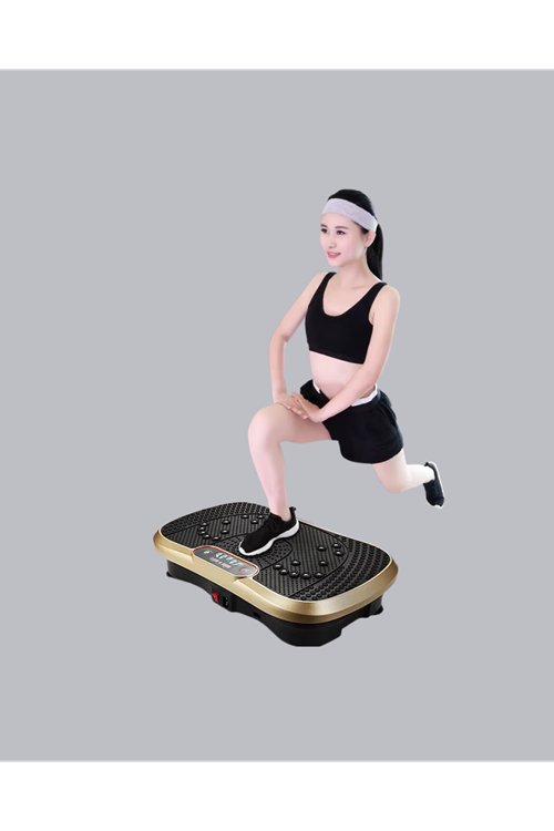 Evde Spor İçin Titreşimli Plate Fitness Platformu