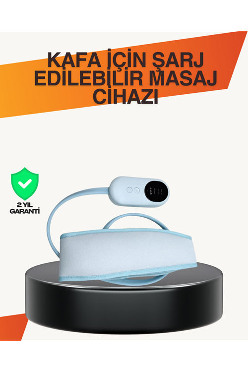 Evde Spa Etkisi Sunan Isıtmalı Baş Masaj Cihazı