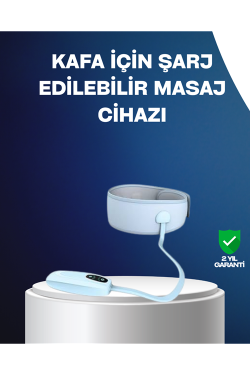 Yumuşak Dokulu Baş Masaj Bandı Günlük Kullanıma Uygun