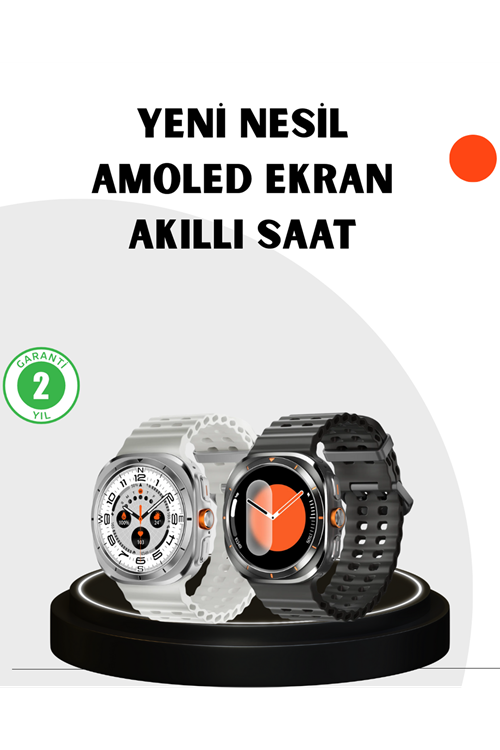 Modern Akıllı Saat Kablosuz Şarj Sosyal Medya Bildirimli