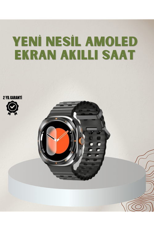 1.62 İnç Akıllı Saat Arama Özellikli Sağlık ve Spor Takibi
